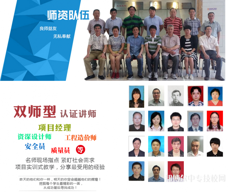 上海市建筑工程學(xué)校師資隊(duì)伍