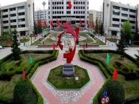 鄭州市經濟貿易學校校園景色