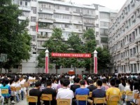 南充運輸工程職業(yè)學校新建的南充火車北站..