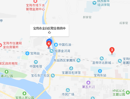 金臺(tái)區(qū)職業(yè)教育中心地址在哪里