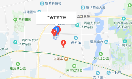 廣西工商學(xué)校地址在哪里