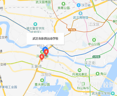 武漢體育運(yùn)動(dòng)學(xué)校地址在哪里