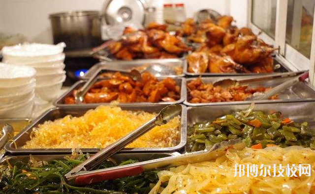 武漢洪山外經貿學校食堂