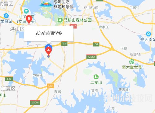 武漢交通學(xué)校地址在哪里