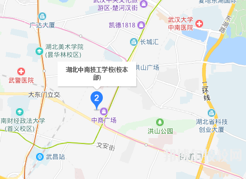 湖北中南技工學(xué)校地址在哪里