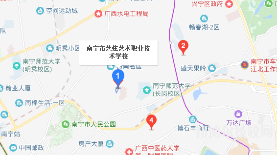 南寧藝炫藝術(shù)職業(yè)技術(shù)學(xué)校地址在哪里