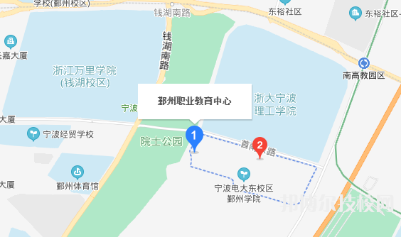 鄞州職業(yè)教育中心學校地址