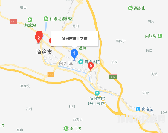 商洛市技工學(xué)校2023年地址在哪里