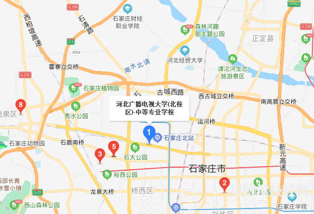 石家莊廣播電視中等專業(yè)學(xué)校地址在哪里