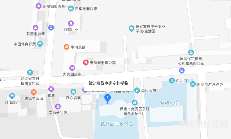 保定富昌中專學(xué)校地址在哪里