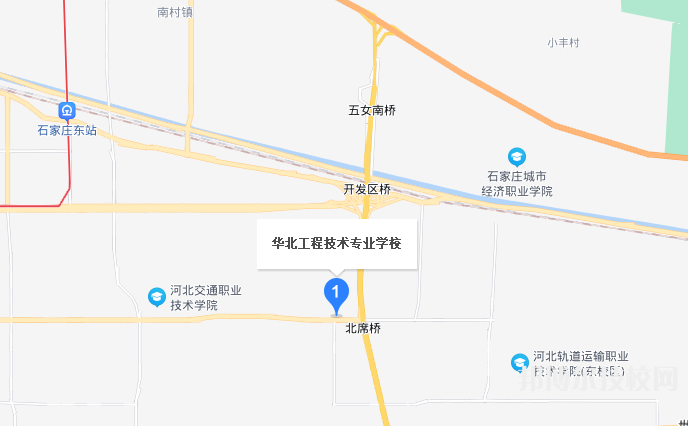 石家莊華北工程技術專業(yè)學校地址在哪里