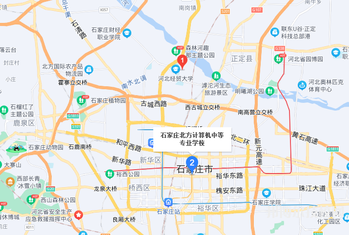 石家莊北方計(jì)算機(jī)中等專業(yè)學(xué)校地址在哪里