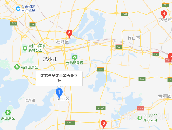江蘇吳江中等專業(yè)學校地址在哪里