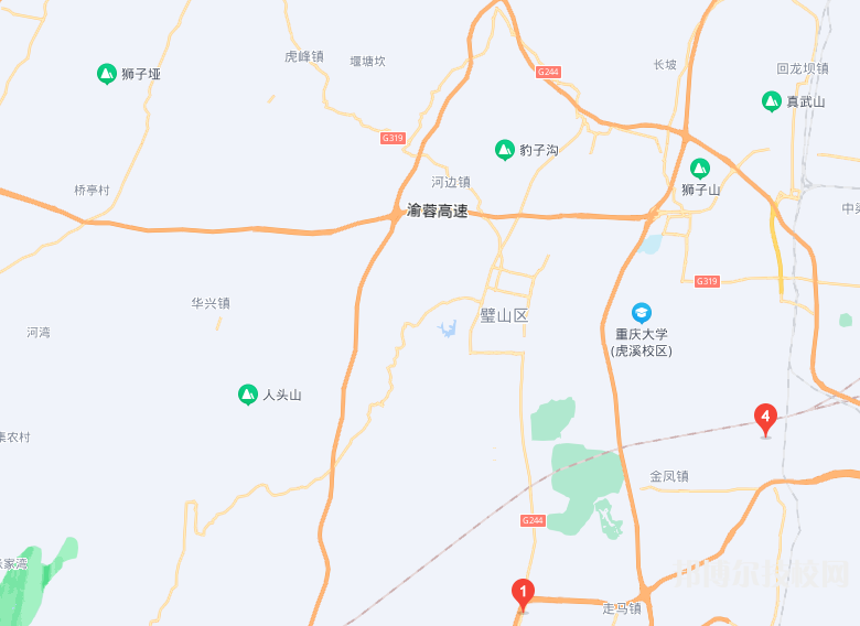 重慶青山工業(yè)技工學校地址在哪里 