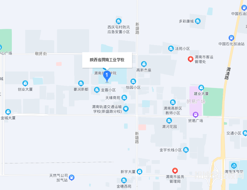  渭南工業(yè)學(xué)校地址在哪里