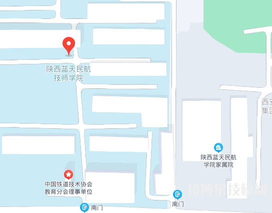 陜西藍(lán)天民航技師學(xué)院2023年地址在哪里  