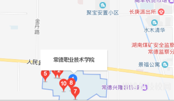 常德職業(yè)技術(shù)學(xué)院2023年地址在哪里